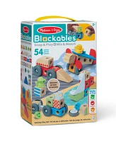 Melissa and Doug Blockables Vehicles Play Set