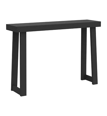 Plank+Beam Solid Wood Console Table, 46.25 Inch, Sofa Table, Narrow Entryway Table for Hallway, Behind The Couch, Living Room, Foyer, Easy Assembly