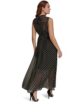 Tommy Hilfiger Women's Sleeveless Chiffon Dress