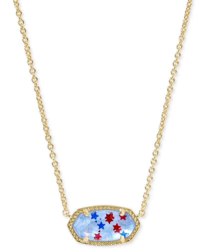 Kendra Scott 14K Gold Plated Elisa Pendant Necklace
