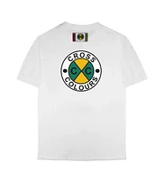 Cross Colours Men's Circle Logo T-Shirt