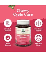 Hormone Balance Gummies for Women | Pms Gummies and Cycle Support Supplements | Vitamin B6, Raspberry Flavor | 120ct