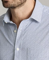 UNTUCKit Men's Regular Fit Performance Teramo Short Sleeve Button Up Shirt