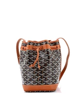 Pre-Owned Goyard Pm Petit Flot Bucket Bag Coated Canvas