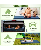 Indoor outdoor Sleeping mat with High density foam Cushion and Carrying Bag