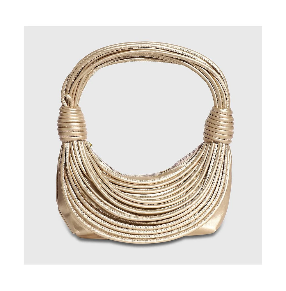 Women's Wire Handbag - Gold