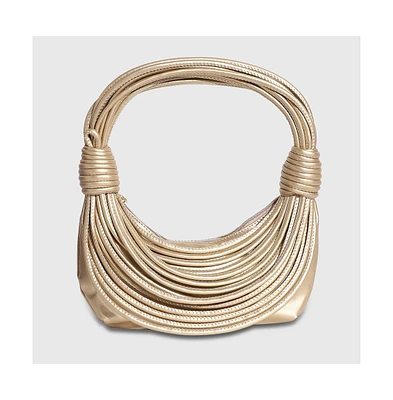 Women's Wire Handbag - Gold