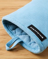 KitchenAid Gourmet Series Gridlines Mini Oven Mitts Set, Pack of 2