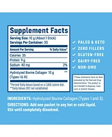NativePath Collagen Peptides Protein Stick Packs - Hydrolyzed Type 1 & 3 Collagen Powder for Skin, Hair, Nails - 30 Servings
