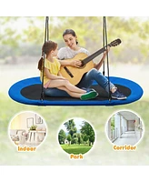 60 Inch Saucer Surf Outdoor Adjustable Swing Set