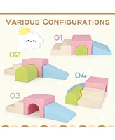 Climb and Crawl Foam Block Play Set for Infant Baby