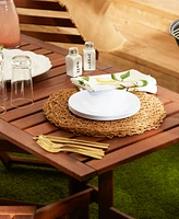 Design Imports Melamine 12-Pc. Round Party or Picnic Plate Set, Service for 12