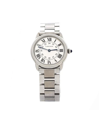 Pre-Owned Cartier Ronde Solo de Cartier Quartz Watch in Stainless Steel 29mm