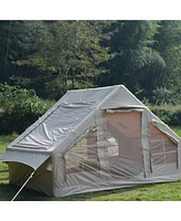 Mondawe Inflatable Camping Tent Easy Setup 4 Season Glamping