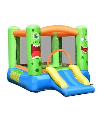 Inflatable Bounce House Jumper Castle Kid's Playhouse without Blower