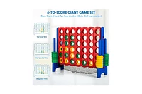4-to-Score Giant Game Set with Net Storage
