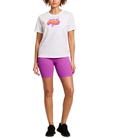 Reebok Women's Cotton Hot Logo Graphic Crewneck T-Shirt