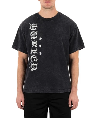 Hurley Men's Old English Short Sleeve T-Shirt
