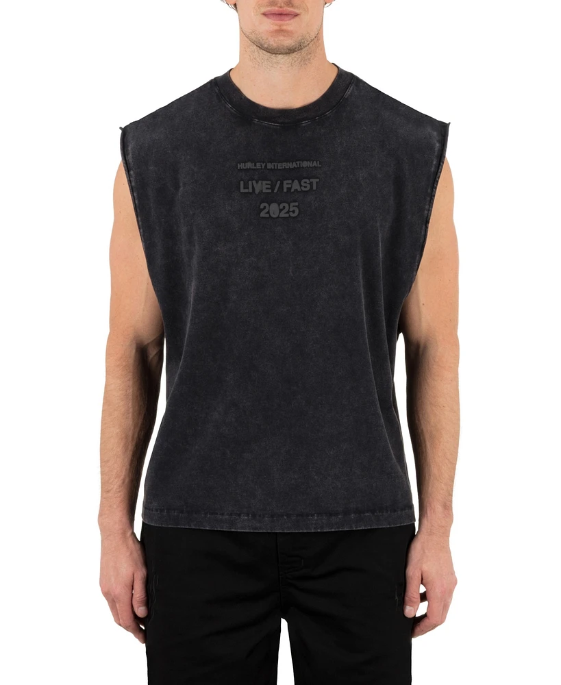Hurley Men's Live Fast Muscle Sleeveless Tank Top