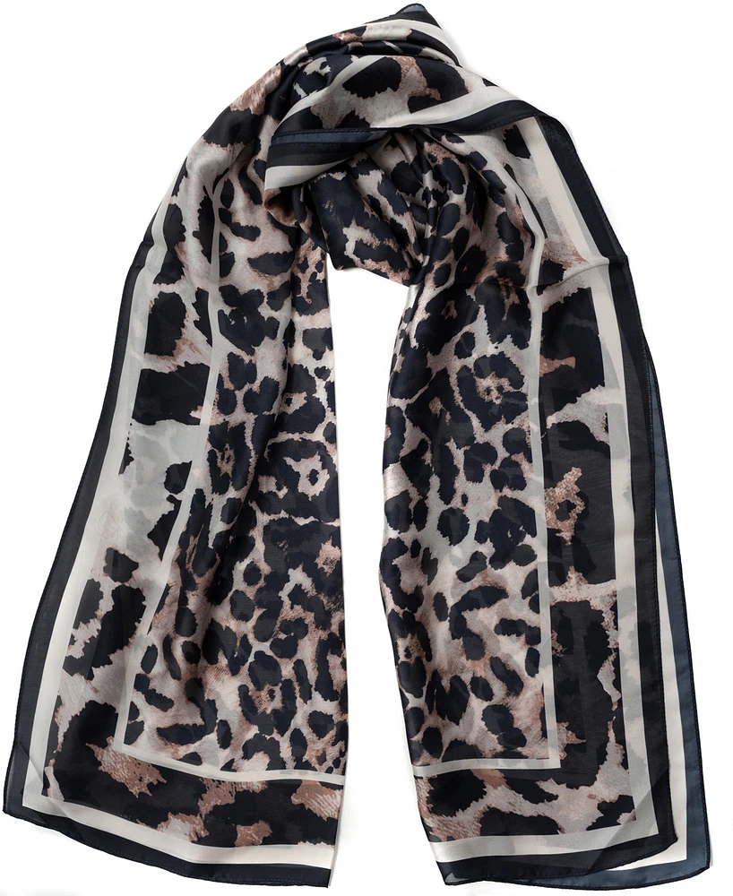 Vince Camuto Mixed Animal Oblong Scarf