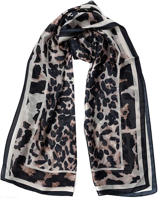 Vince Camuto Mixed Animal Oblong Scarf