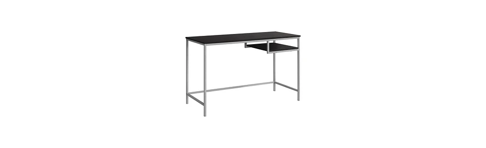 Contemporary Computer Desk with Drawer Storage for Office and Study