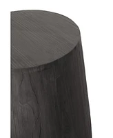 Handcrafted Solid Wood Round End Table – Durable and Elegant for Home Decor