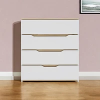 Four Drawer Dresser for Bedroom Storage and Stylish Home Decor