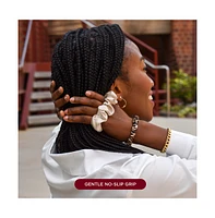 Silk Oversized Hair Scrunchies 6-Pack