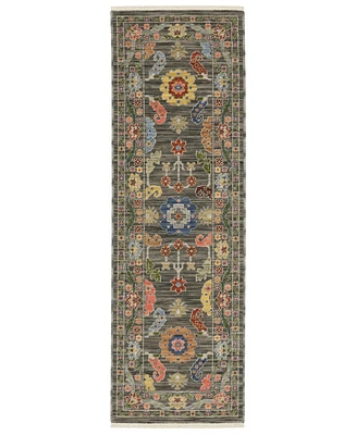 Oriental Weavers Lucca 5506K 2'x6' Runner Area Rug