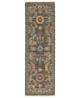Oriental Weavers Lucca 5506K 2'x6' Runner Area Rug