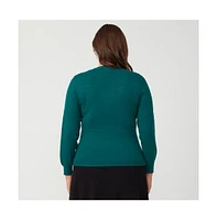 Alba Cut Out Fitted Sweater