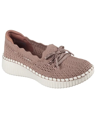 Skechers Women's Wilshire Blvd - Knit Sail Slip-On Casual Sneakers from Finish Line