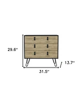 Three Drawer Dresser for Bedroom Organization and Storage Solutions