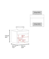 Sheridan Bathroom Vanity with 2 Doors, Wengue