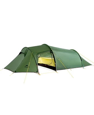 Naturehike Opalus Tunnel Backpacking Tent for 2 Person Backpacking Tent, Lightweight Camping Tent with Footprint & Vestibule