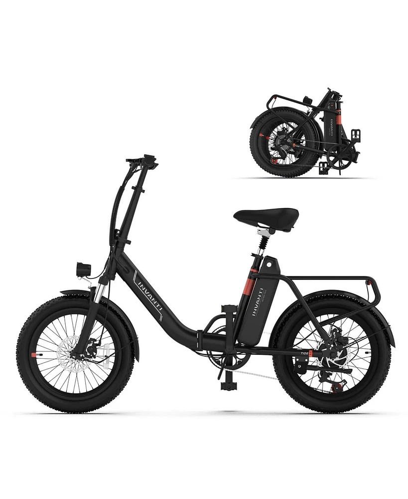 20" Electric Fat Tire Bicycle, 900W