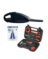 Pursonic Car Vacuum, Handy Solutions 9-Piece Tool Kit & 11-in-1 Multifunction Tool Bundle The Ultimate Home & Auto Essential Set
