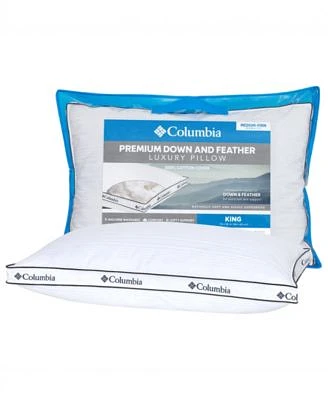 Columbia Natural Feather Down Side Sleeper Pillow