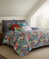 Levtex Night Garden Reversible 3-Pc. Quilt Set