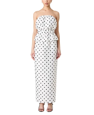French Connection Women's Polka Dot Maxi Skirt