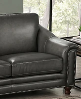 Hydeline Belfast 92" Top Grain Leather Sofa