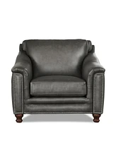 Hydeline Belfast 42" Top Grain Leather Armchair