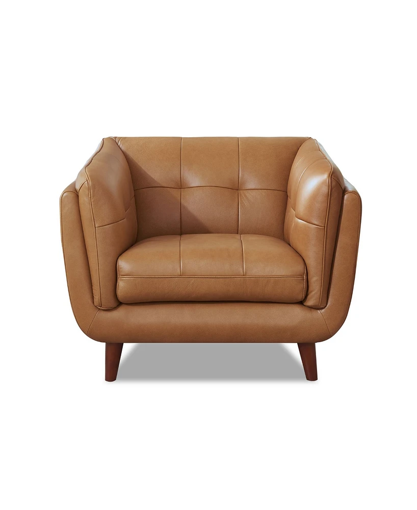 Hydeline Solana 43" Top Grain Leather Armchair