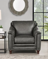 Hydeline Belfast 42" Top Grain Leather Armchair