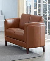 Hydeline Maui 65" Top Grain Leather Loveseat