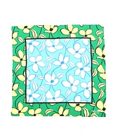 Kate Spade New York Women's Floral Vines Silk Bandana Scarf