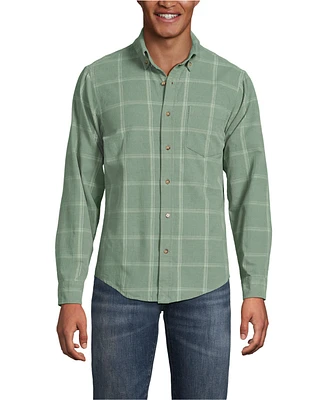 Lands' End Men's Pinwale Corduroy Shirt