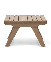 Outdoor Wooden Side Table by Christopher Knight Home