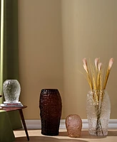 Nude Glass Large Molten Vase